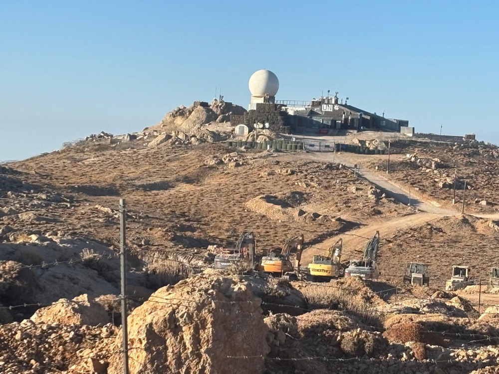 Operational post on the northern border